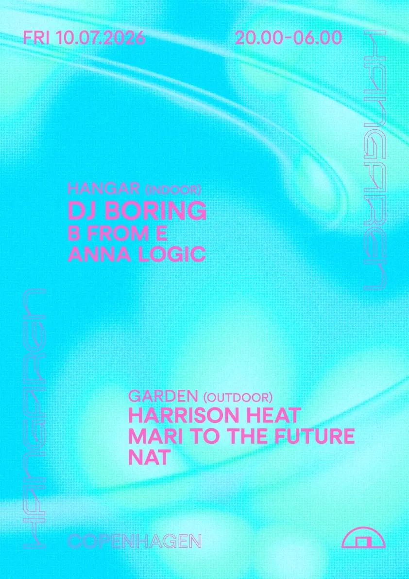 Summer Season Opening: DJ BORING, B From E, Anna Logic, Harrison Heat, Mari to the future, NAT
