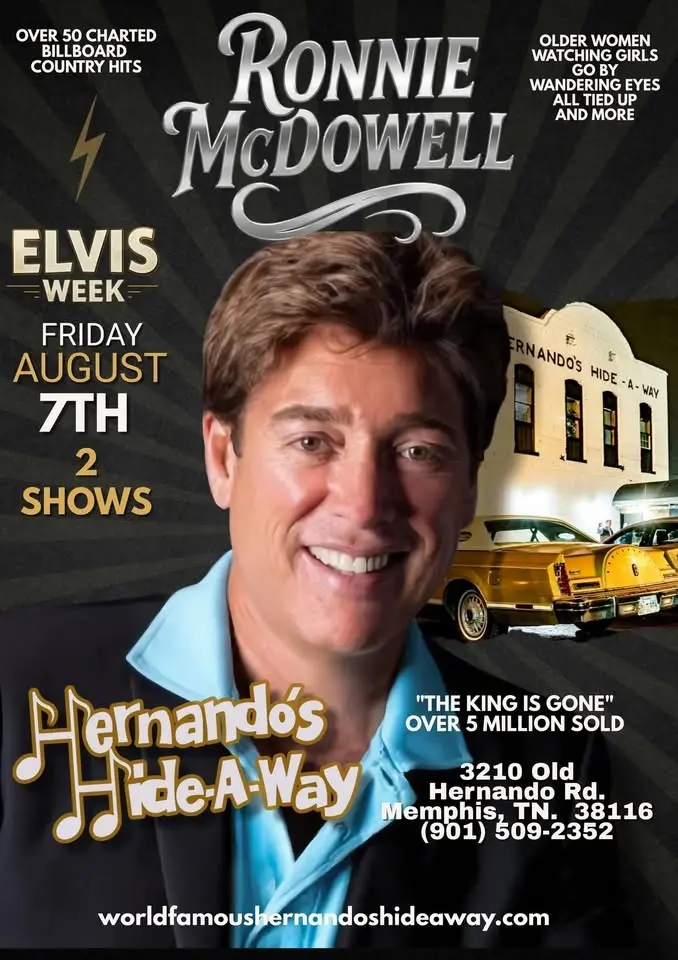 Ronnie McDowell For Elvis Week