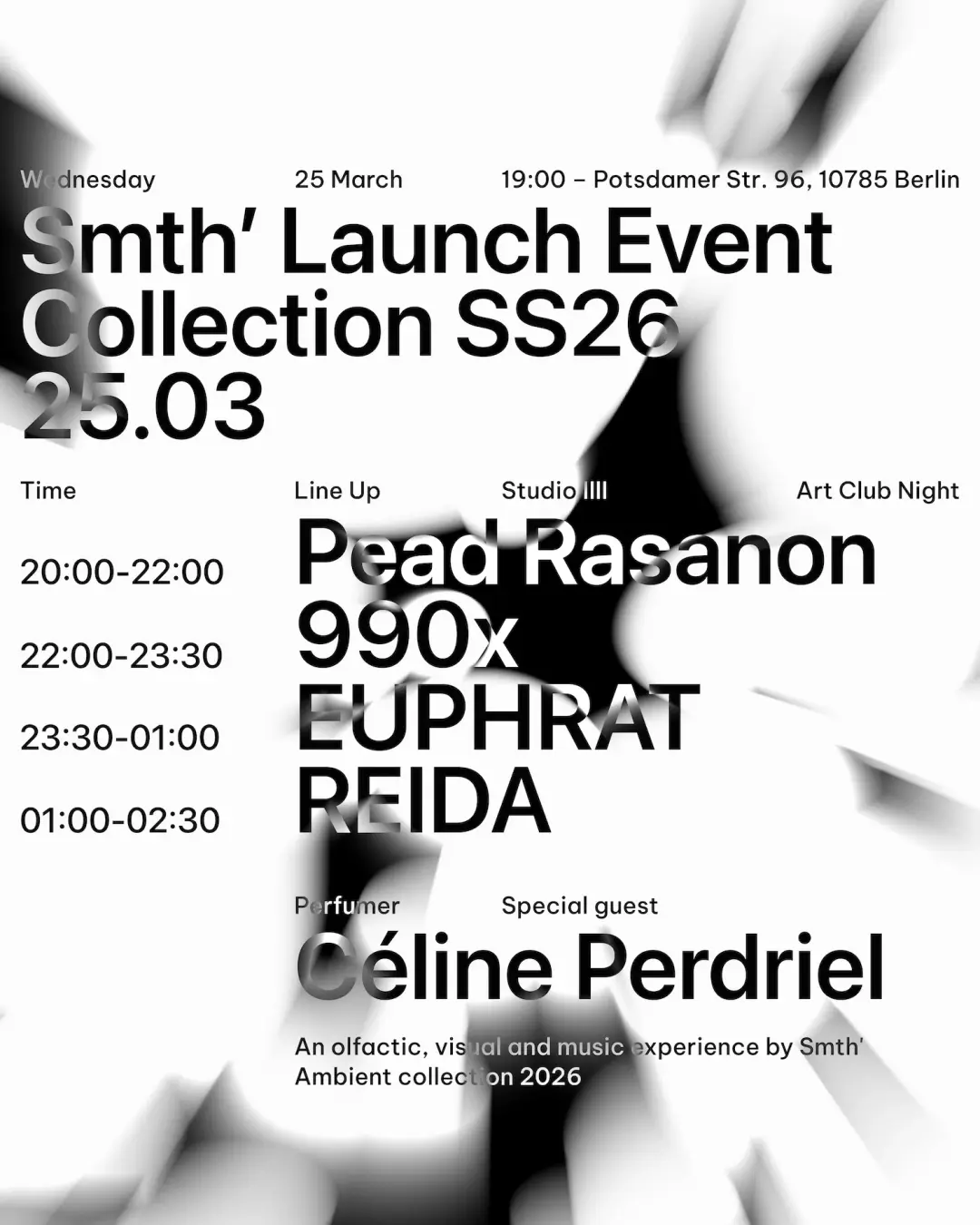 smth' SS26 launch party'