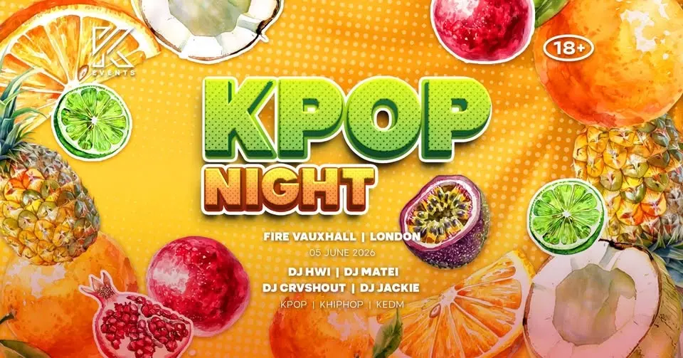 OfficialKEvents | LONDON: KPOP & KHIPHOP Night in June 🍭 with TWICE ROOM! 🍭