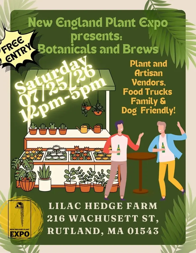 Botanicals and Brews at Lilac Hedge Farm - Rutland, MA