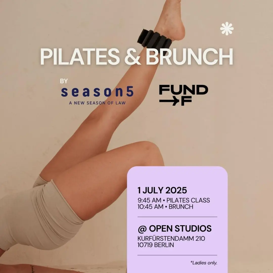 Pilates & Brunch by Season5 x Fund F - Female Founders & Investors only