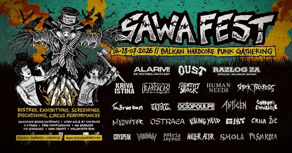 ★ Sick As We Are 2026 ★ Hardcore Punk Festival