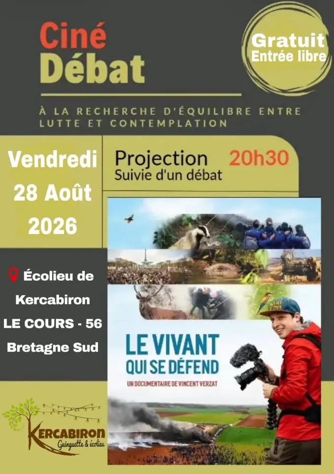 🎬 CINÉ-DÉBAT EN PLEIN AIR - Gratuit 🆓 