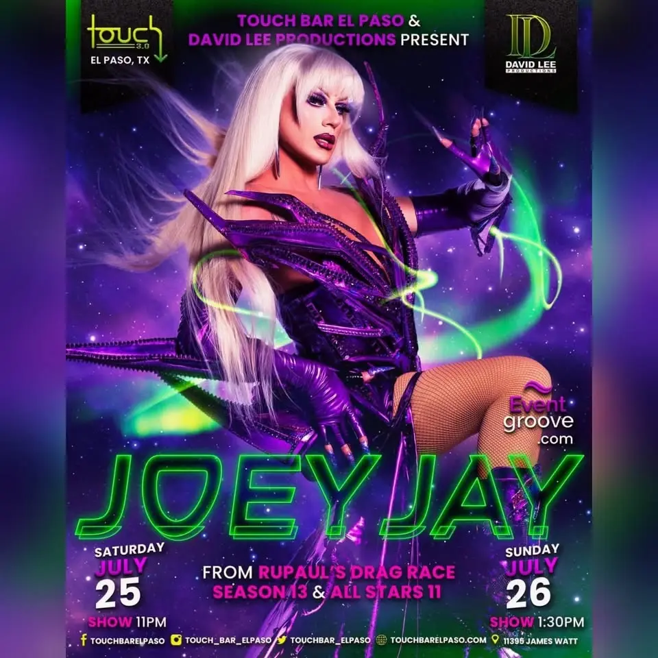 Joey Jay • Drag Race All Stars Season 11 • Live at Touch Bar El Paso