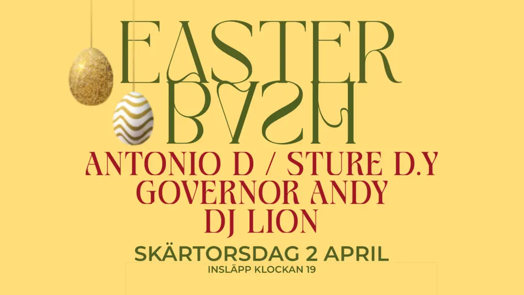 EASTER BASH