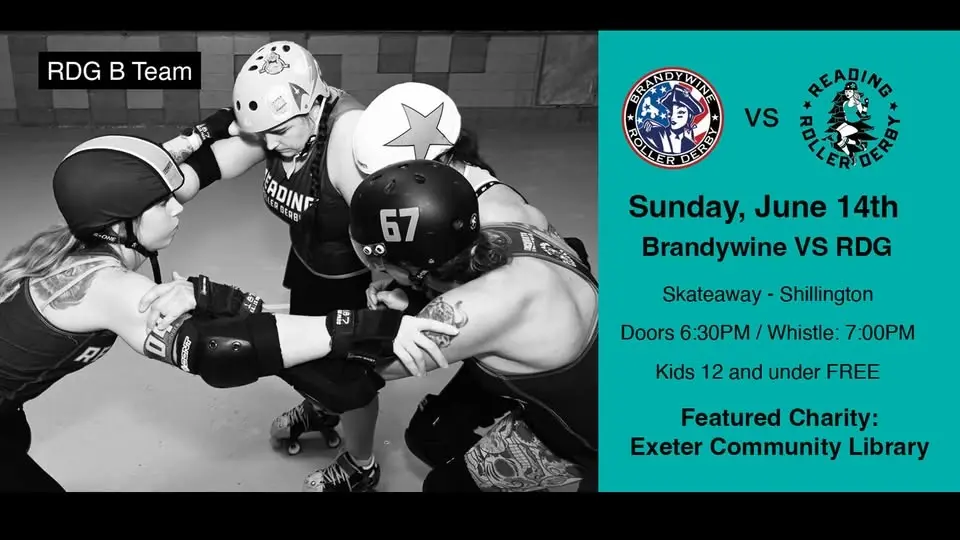 Brandywine Roller Derby v RDG's Pagoda City Rollers on 6/14