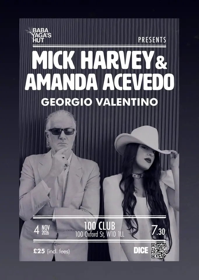 Mick Harvey & Amanda Acevedo + Georgio Valentino