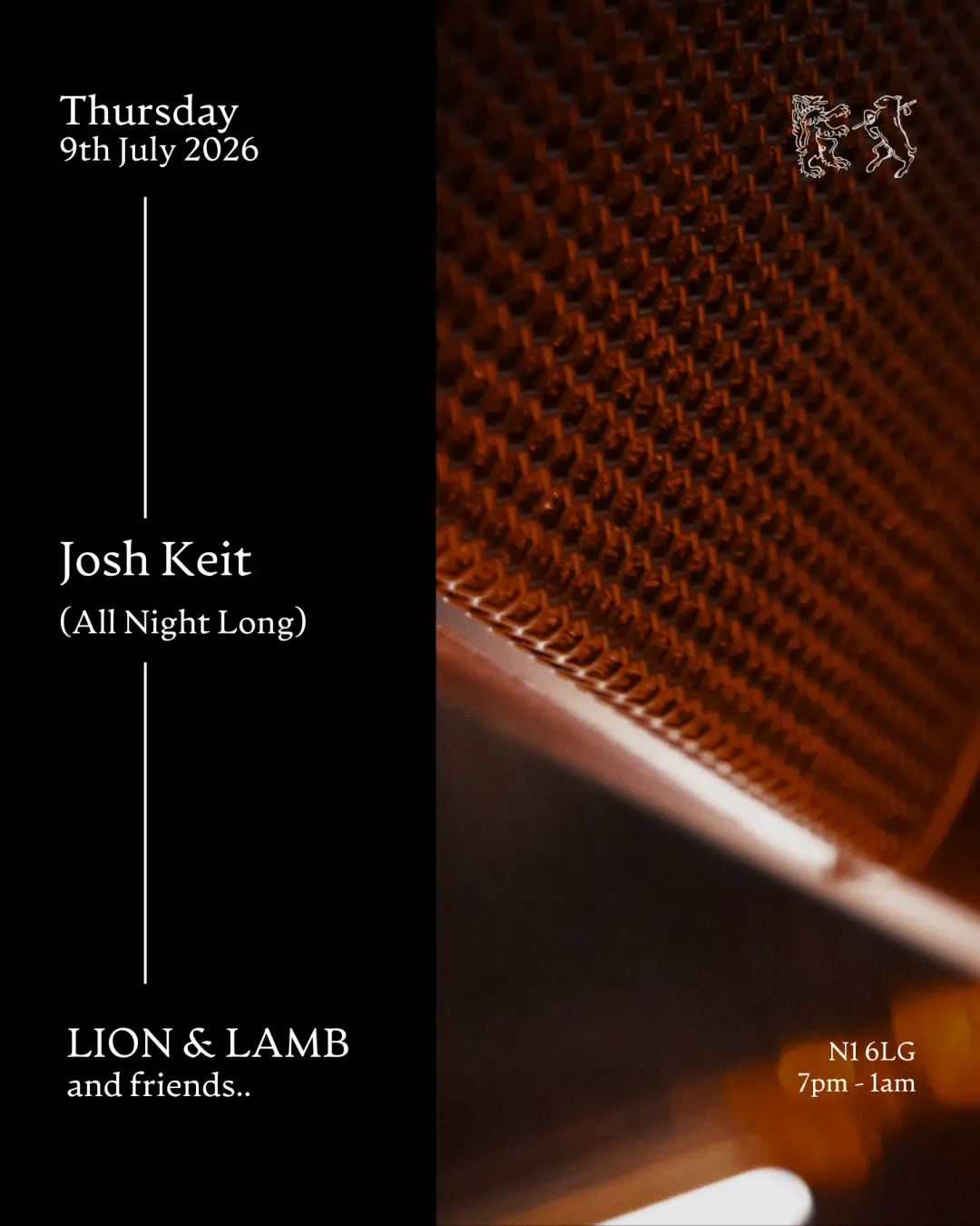 Lion & Lamb and Friends with Josh Keit (All Night Long)