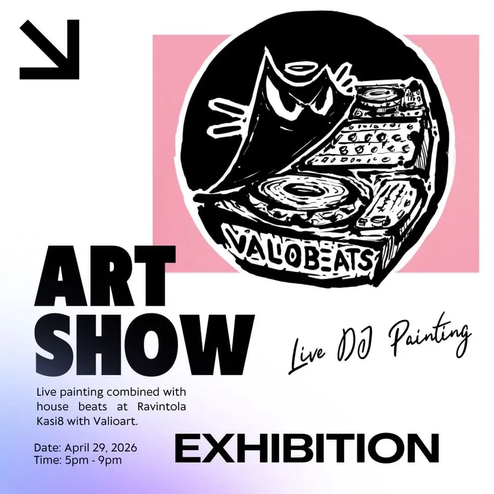 Exhibition Opening: Valioart - Live Painting & DJ Performance