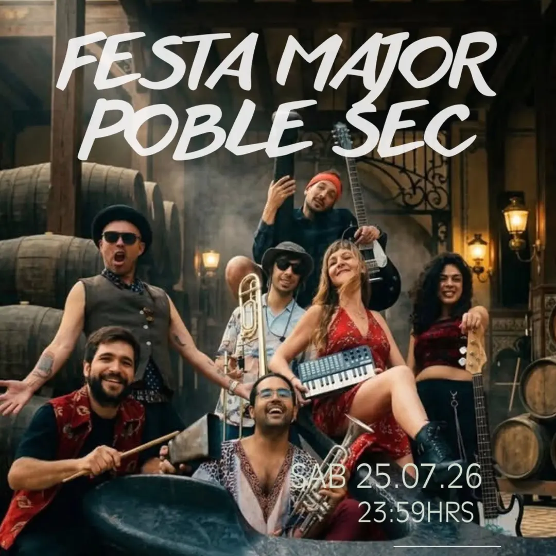 La Portenya y los Piratas in Concert at Fiesta Mayor del Poblesec