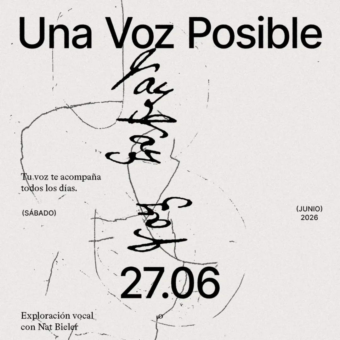 "Una Voz Posible" — Exploración vocal con Nat Bieler