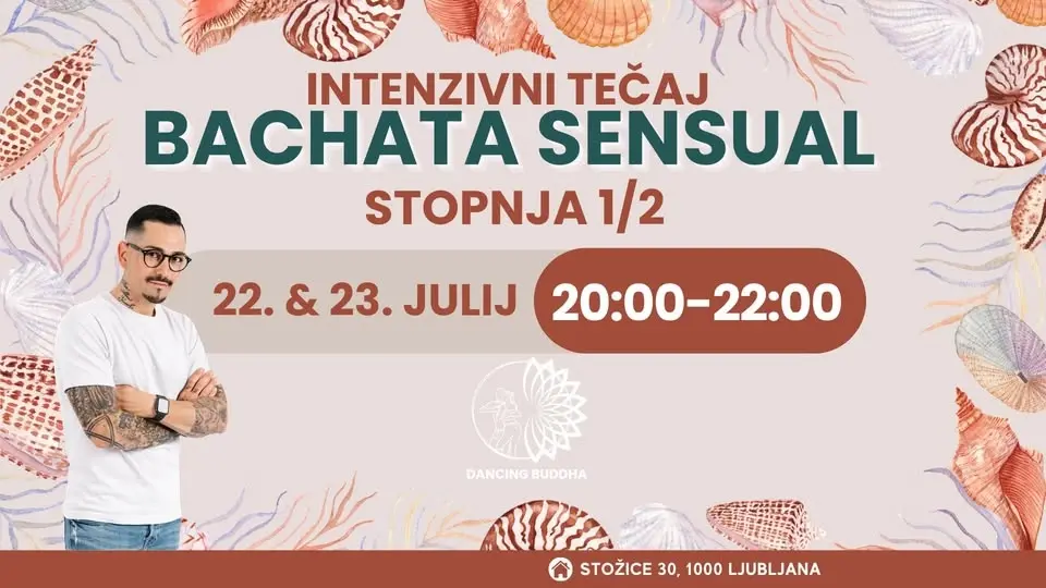 INTENZIVNI TEČAJ: BACHATA SENSUAL STOPNJA 1/2