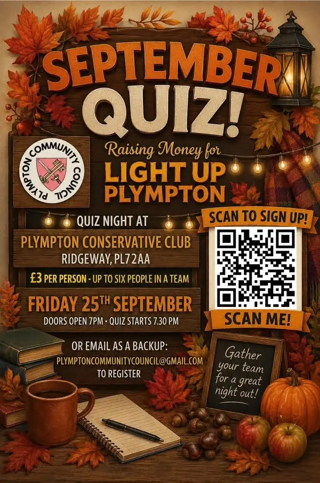 September quiz night raising funds for Light up Plympton