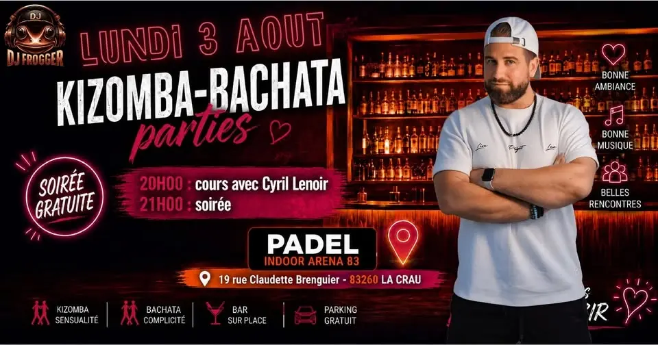 Lundi Kizomba-Bachata Parties (summer 2/2)