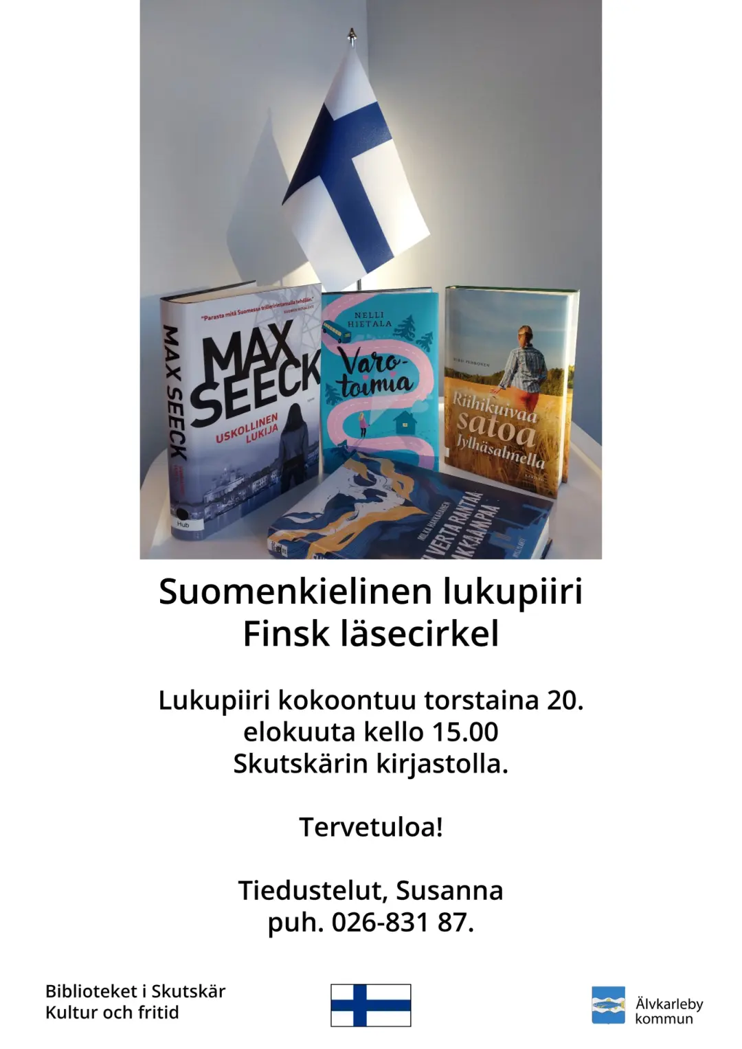 Suomenkielinen lukupiiri/Finsk läsecirkel