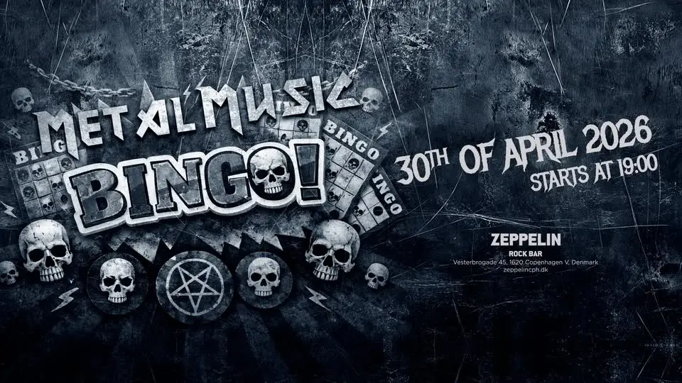 Metal Music BINGO @Zeppelin Rock Bar