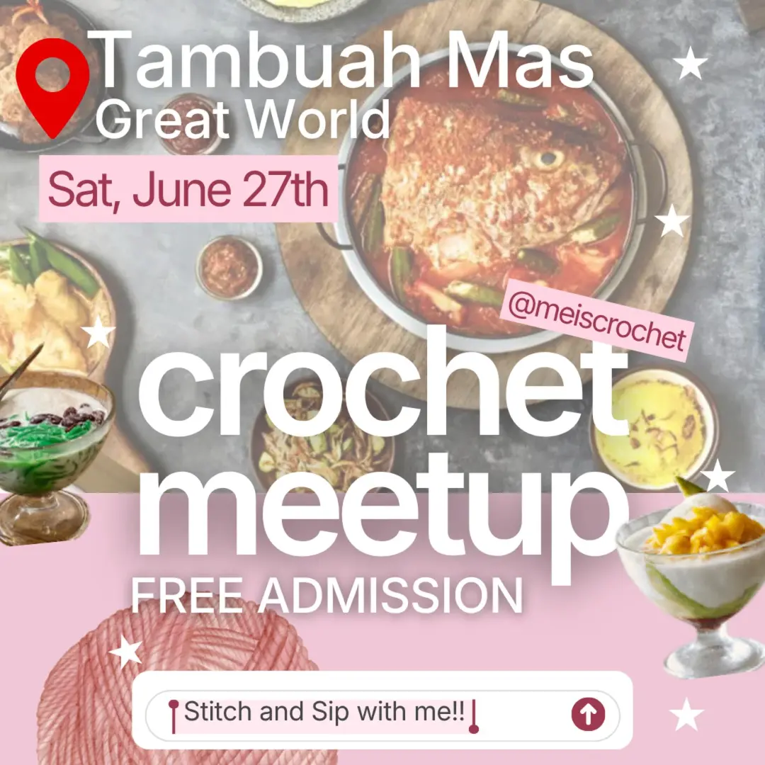 crochet meetup 2.✦ ݁˖