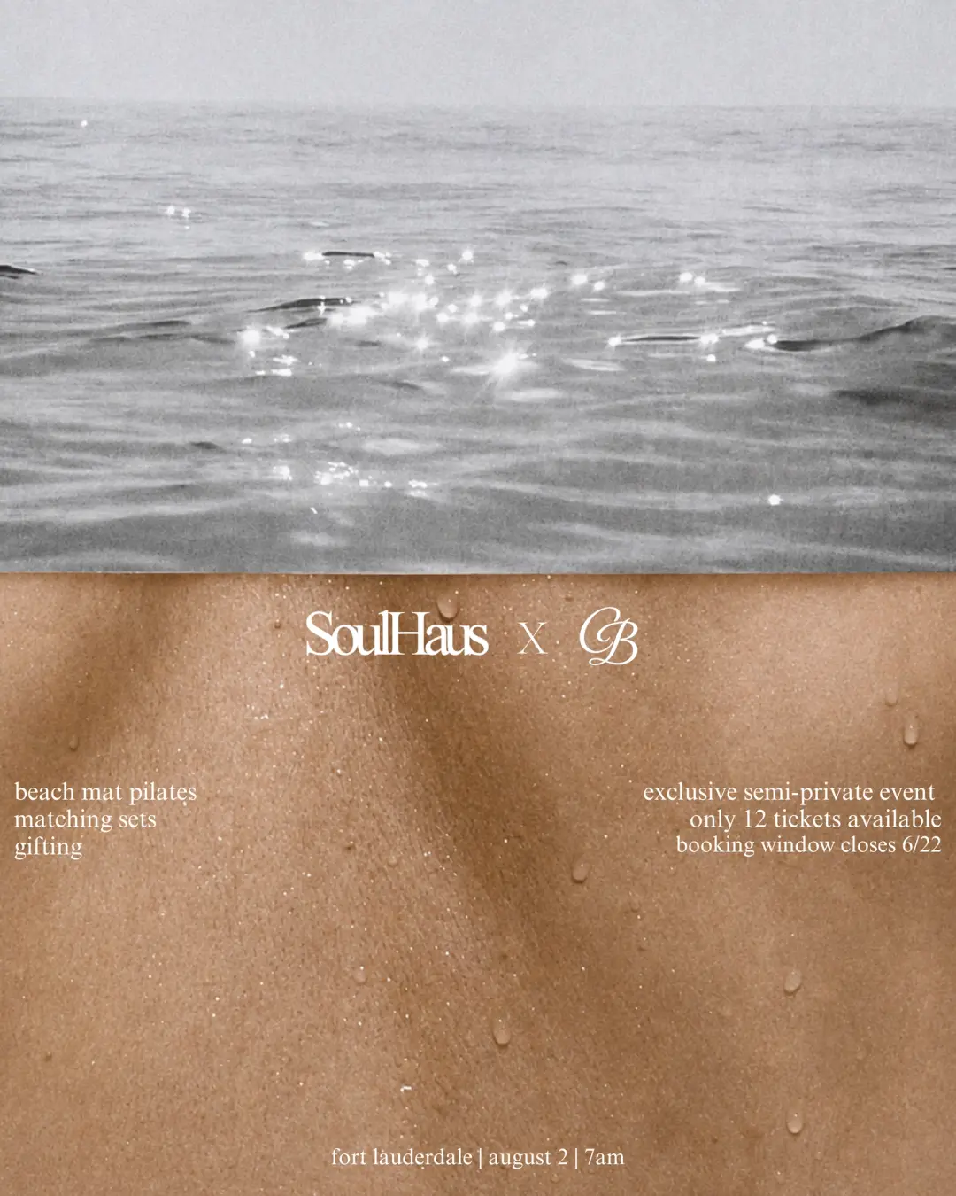 SoulHaus x Cowbelle Lifestyle Beach Pilates
