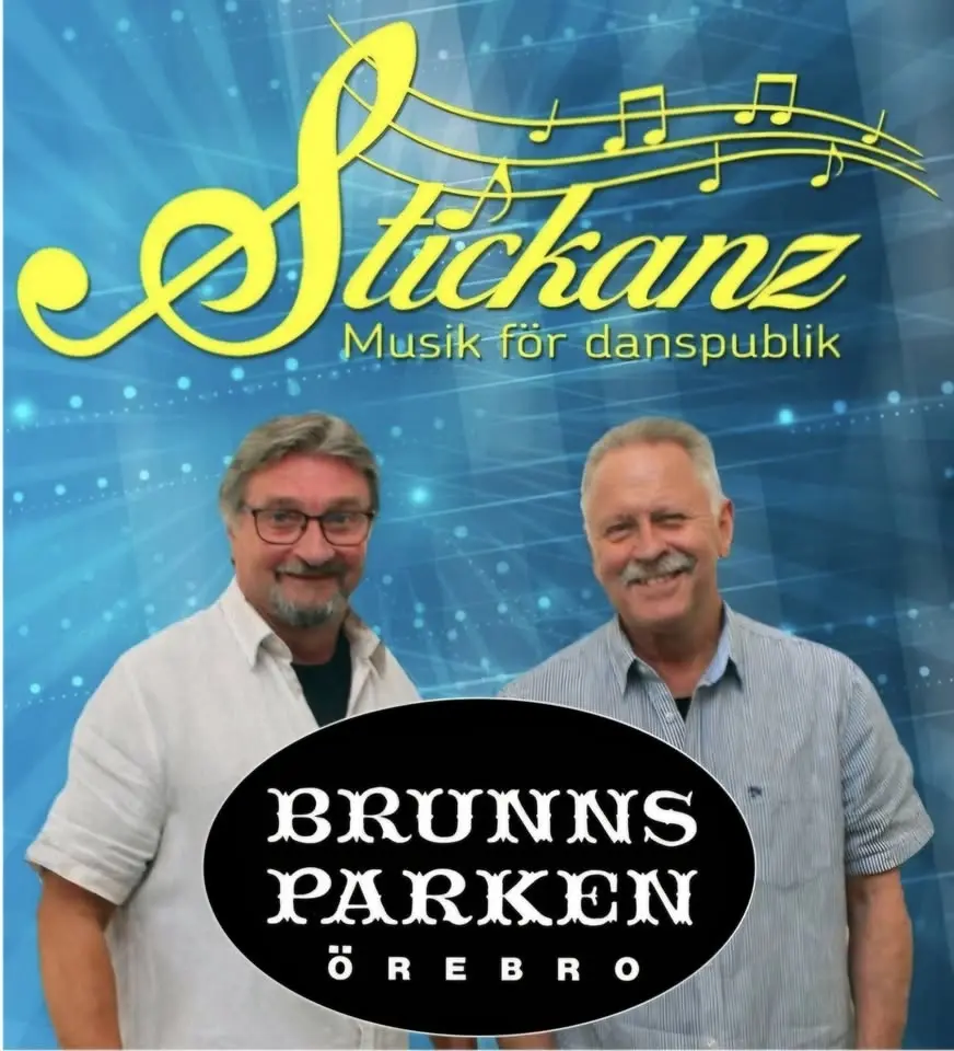 Trivseldans med Stickanz i Brunnsparken 26/5