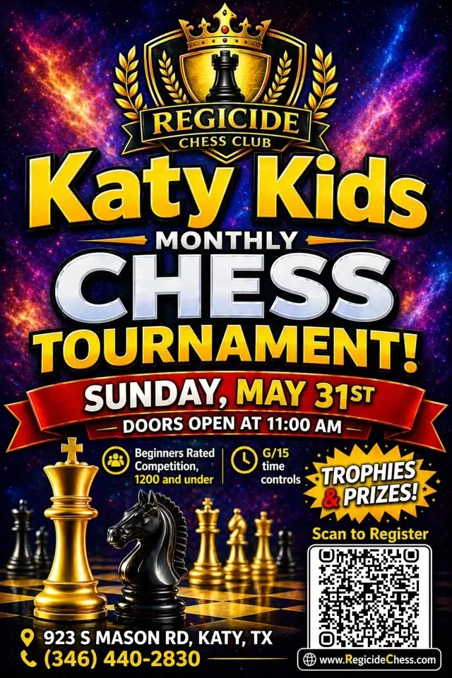 Katy Kids Chess Monthly Rated Chess Tournament