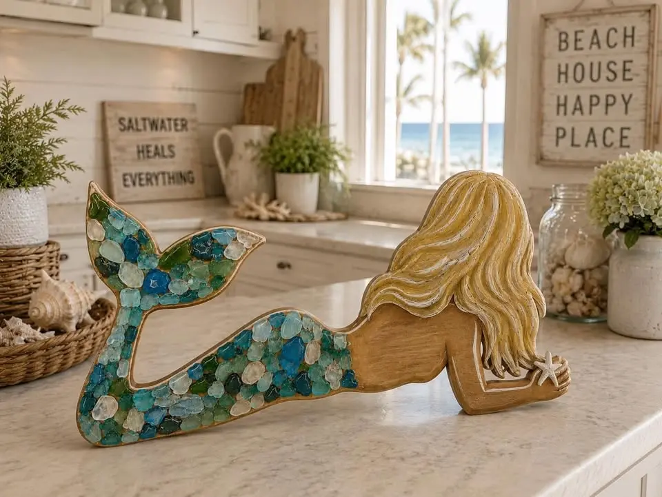 2ft Sea Glass Mermaid Workshop
