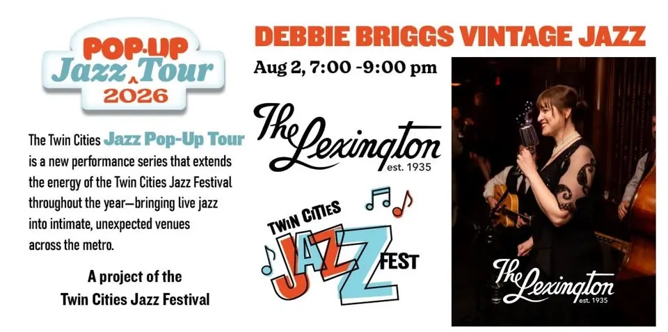 TCJF Jazz Pop-Up Tour: Debbie Briggs at The Lexington