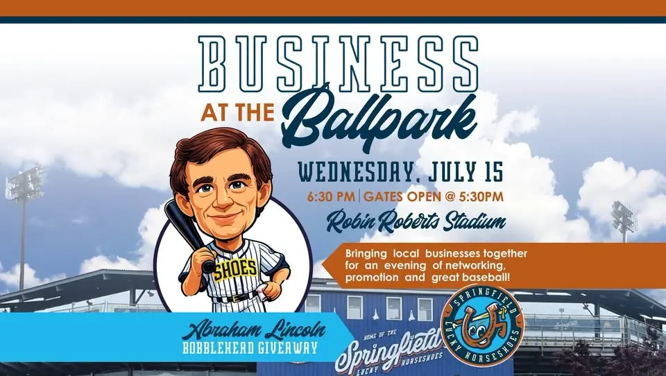 Business at the Ball Park & Lincoln Bobblehead Giveaway