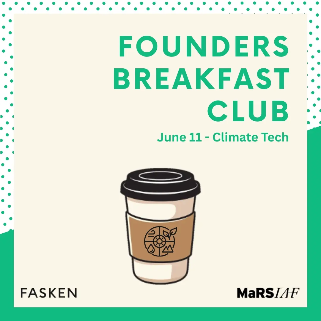 Founders Breakfast Series - Climate Tech Edition
