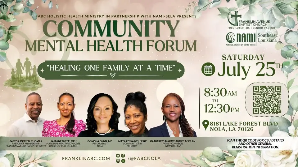 Community Mental Health Forum