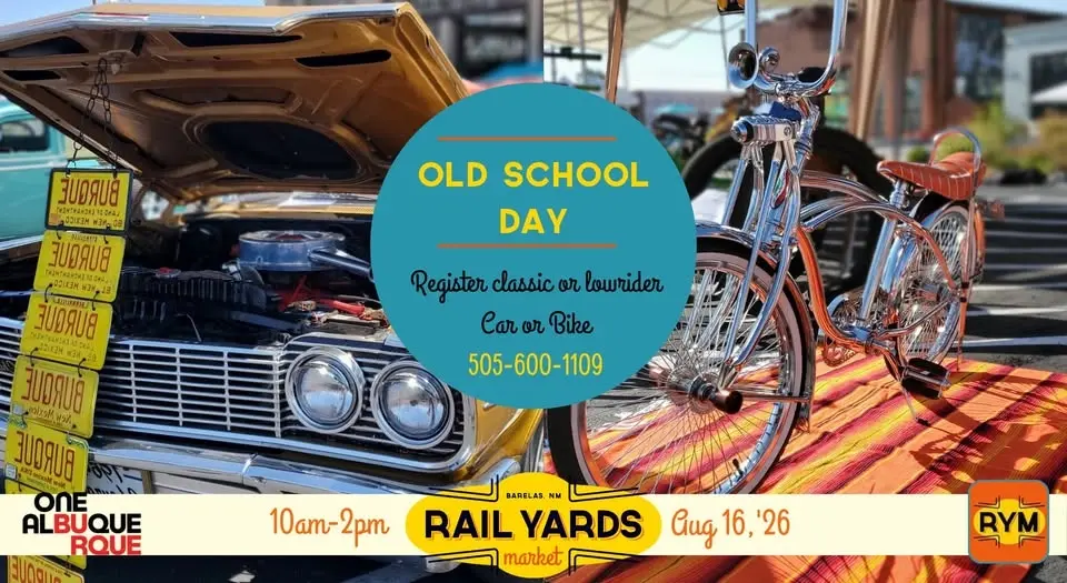 Old School Day at the Rail Yards Market
