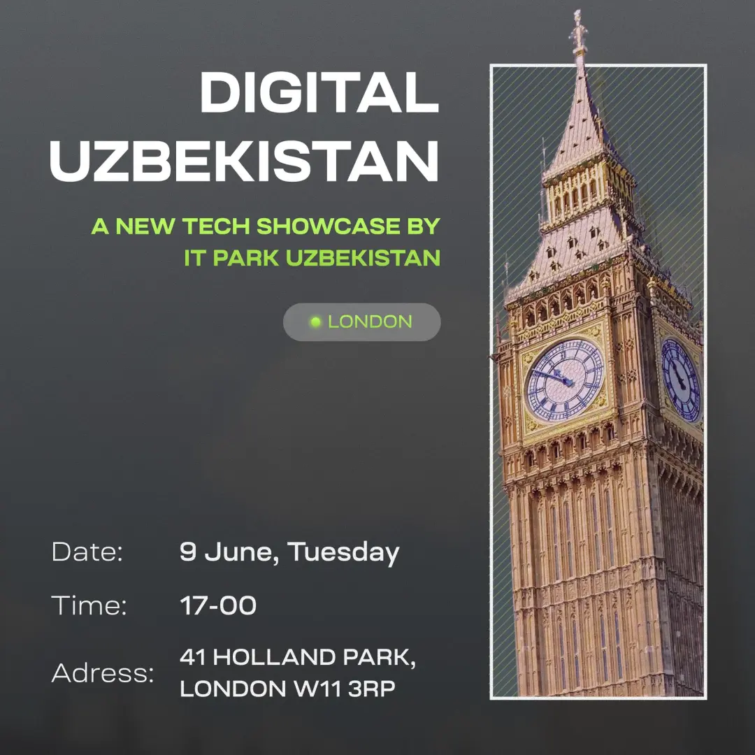 Digital Uzbekistan - a new tech showcase format by IT Park Uzbekistan