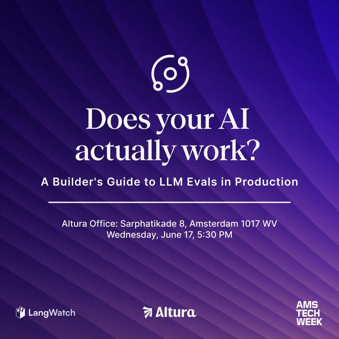LangWatch x Altura: Does your AI actually work?