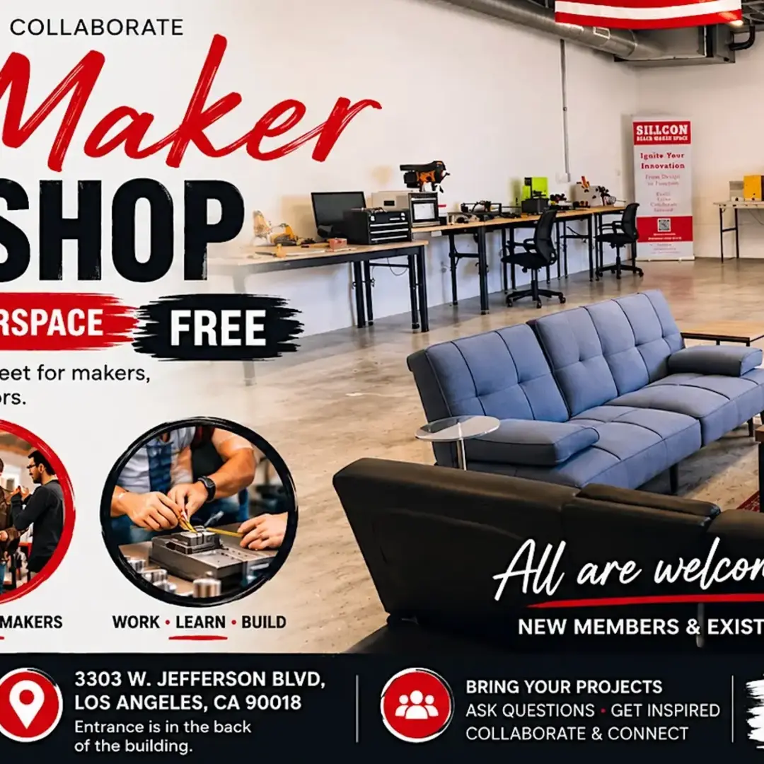 Open Workshop @ Silicon Beach Maker Space