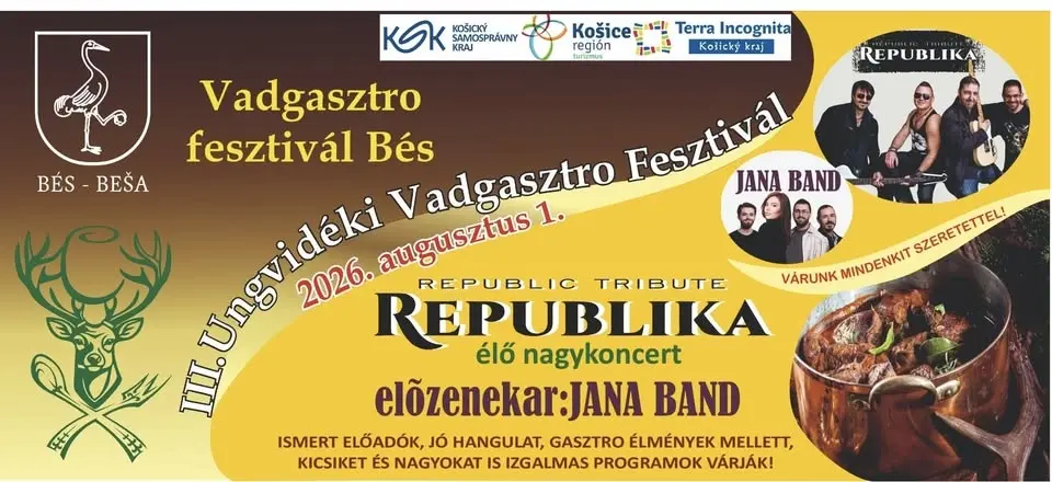 III. Ungvidéki Vadgasztro Fesztivál Bés