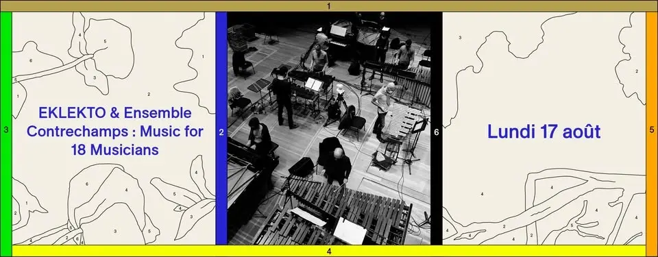 EKLEKTO & Ensemble Contrechamps : Music for 18 Musicians | Scène Ella Fitzgerald