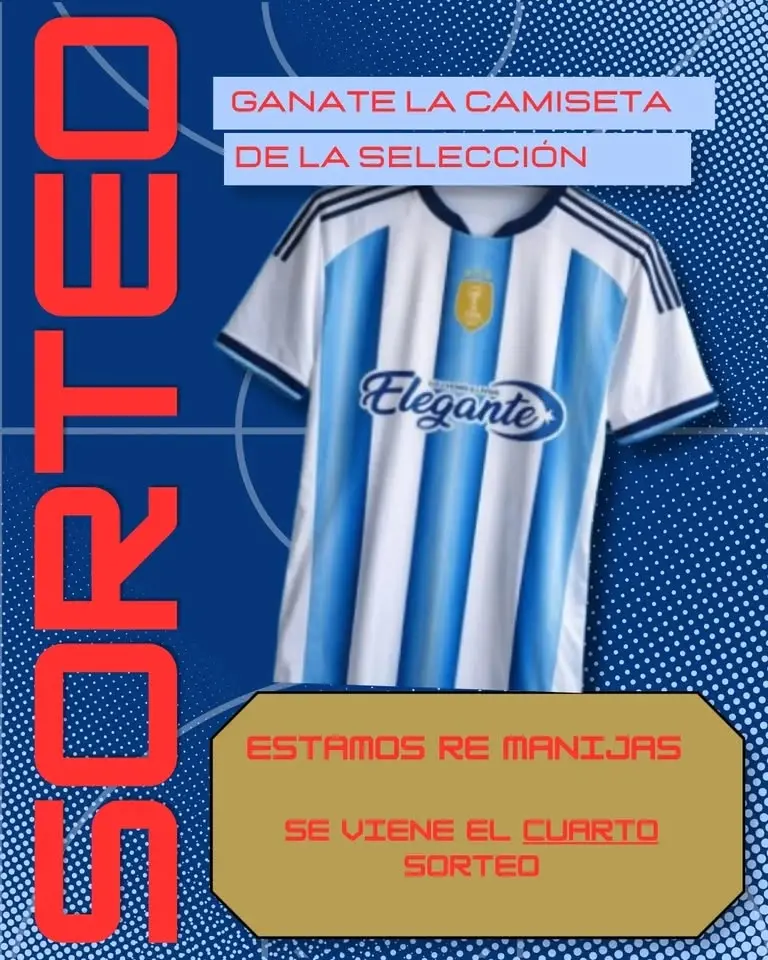 SORTEO CAMISETA SELECCION