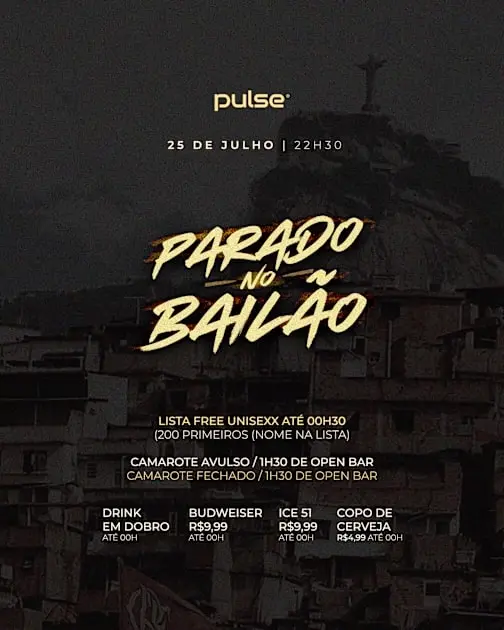Parado No Bailão | Pulse Club