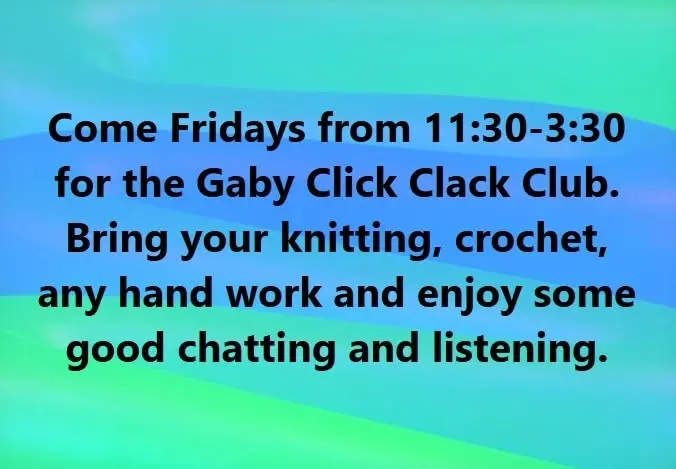 Gaby Click Clack Club