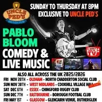 PABLO BLOOM - Warrington Irish Club - Sun 28th June - 2pm