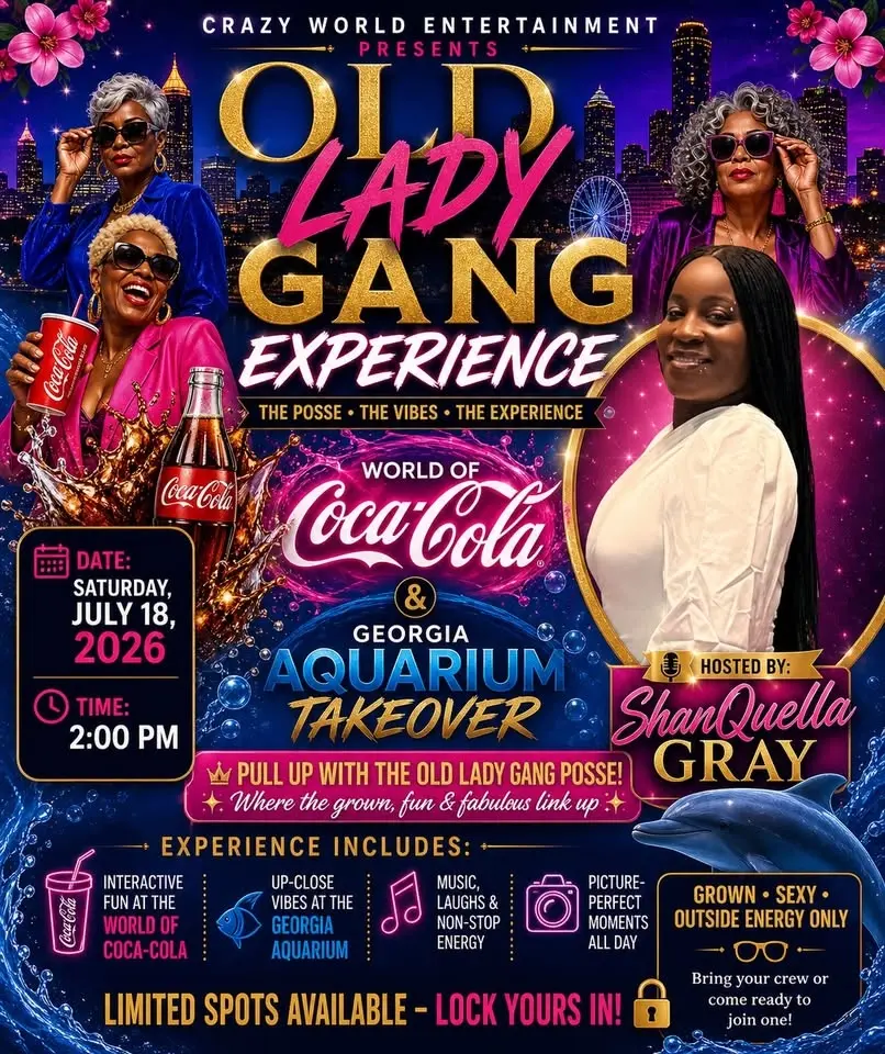 Old Lady Gang, Georgia Aquarium & Coca Cola Takeover