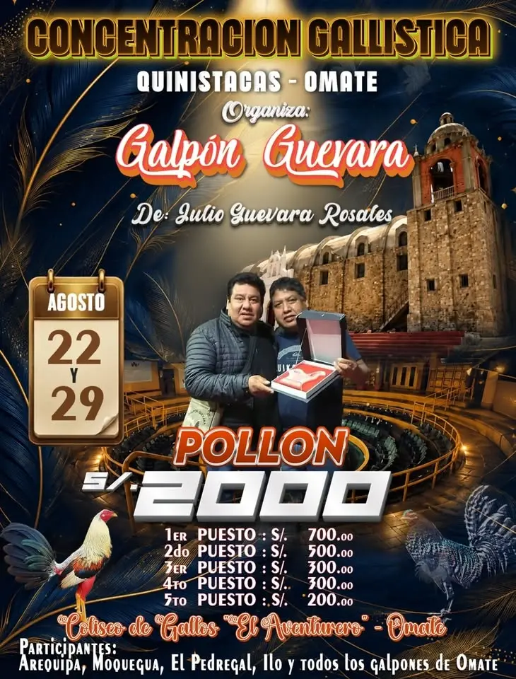 🔥 ¡GRAN CONCENTRACIÓN GALLÍSTICA EN OMATE! 🔥