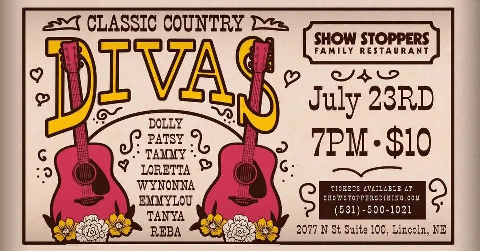 Classic Country Divas: A Tribute to Iconic Female Country Artists!