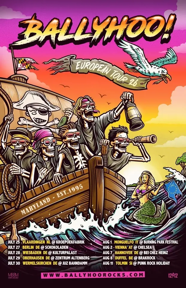 Ballyhoo (rock reggae + punk rock/ Maryland) + TBA