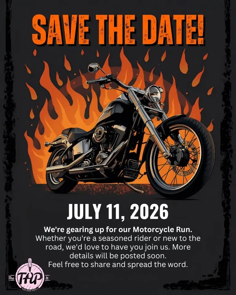 The Tap It Bar and Grill 2026 Motorcycle Run