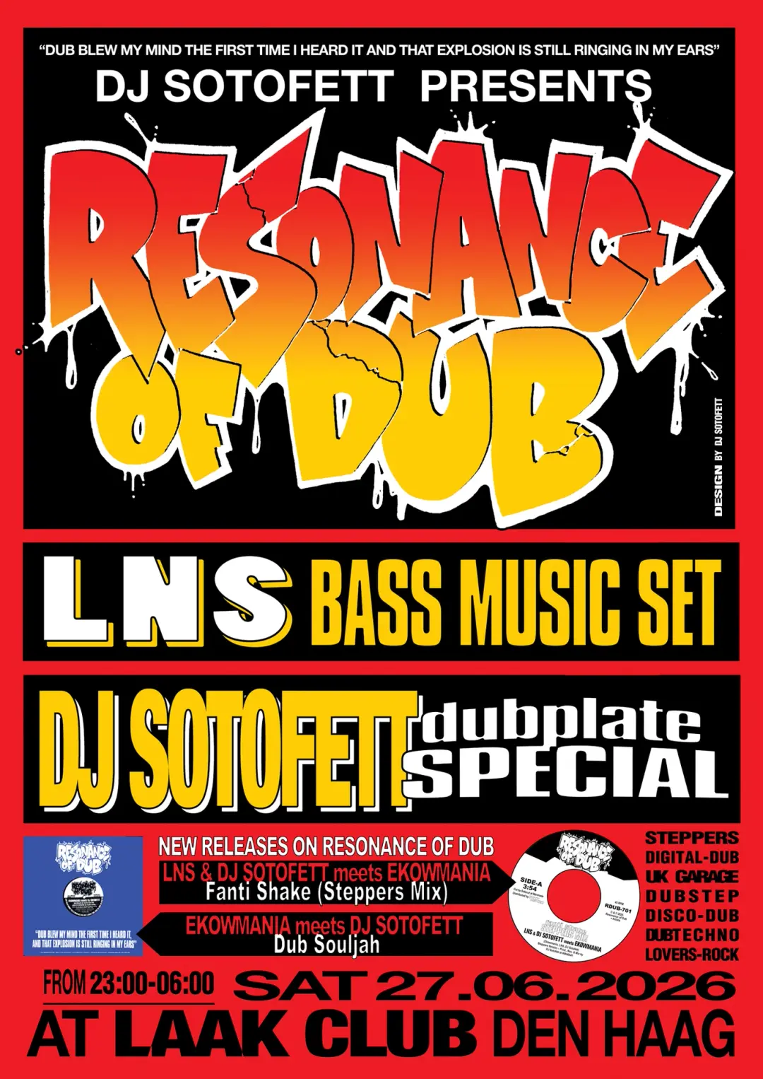 Resonance of Dub