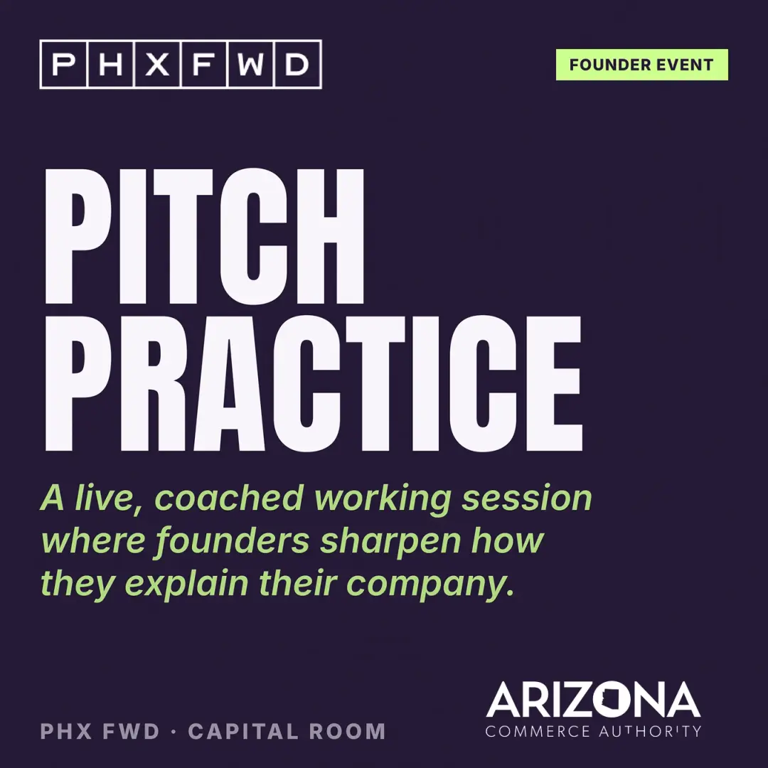 PHX FWD Pitch Practice: Learn, Observe, or Pitch