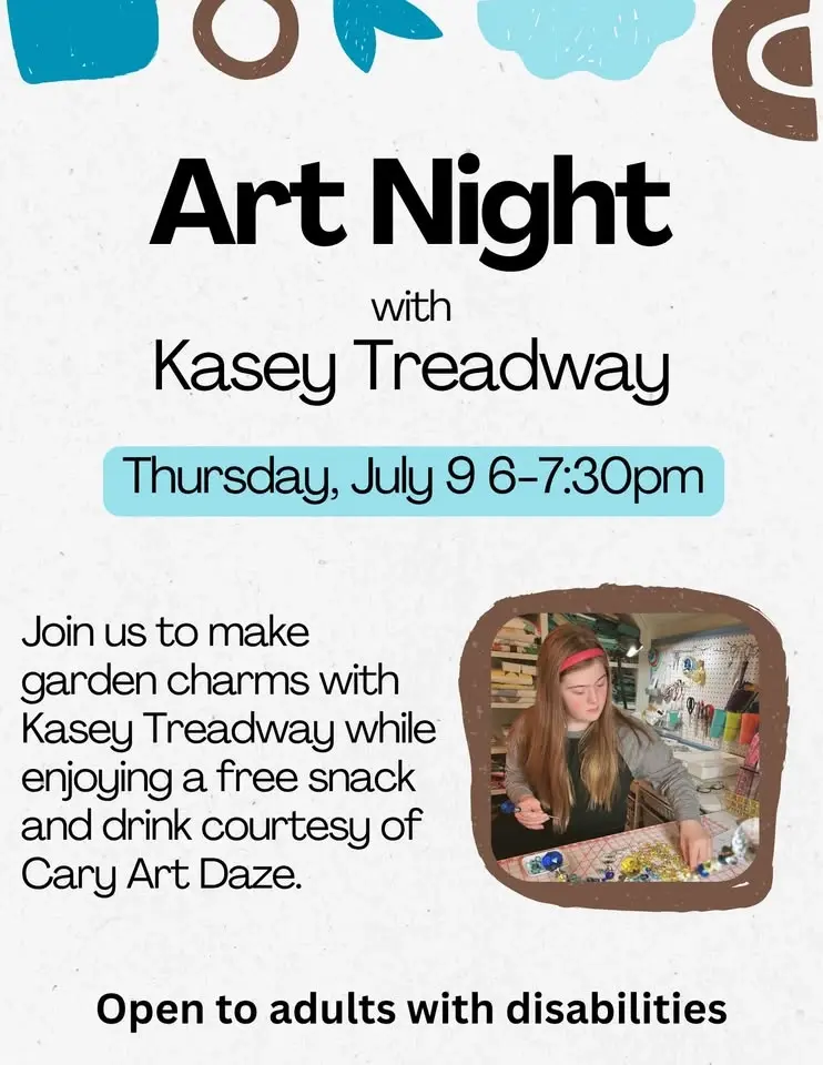 Free TeachAbility Art Night with Kasey Treadway
