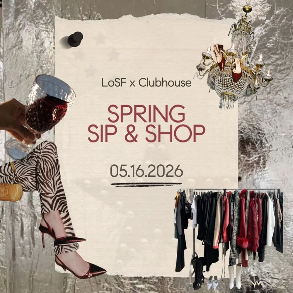 LoSF x Clubhouse | Spring Sip & Shop! 🧥👛📿