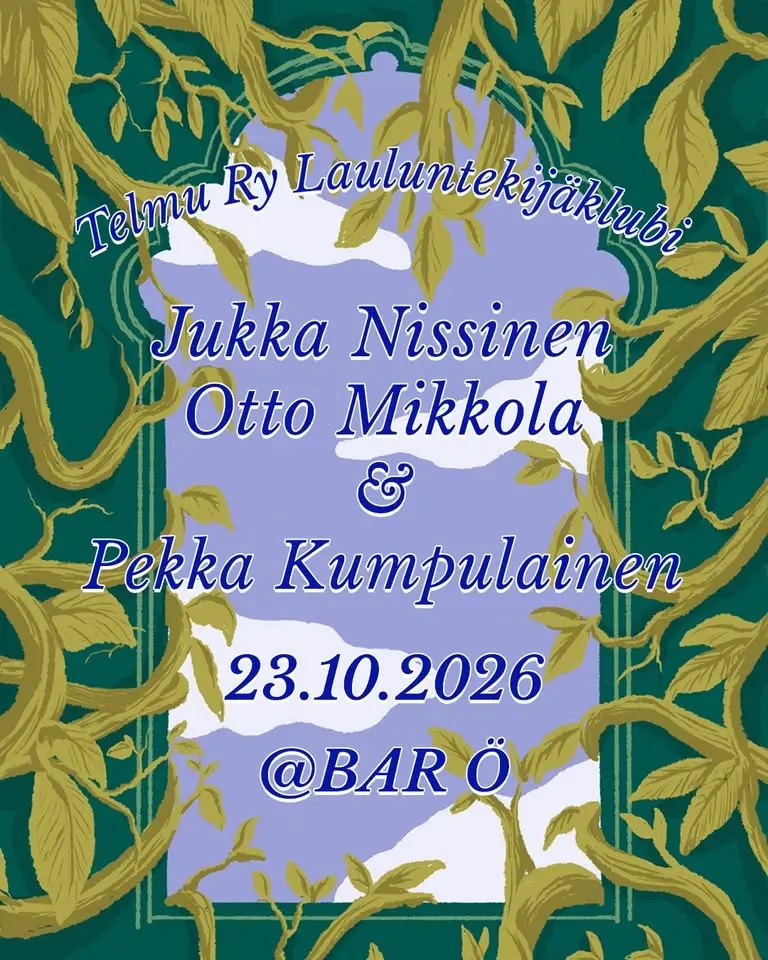 Lauluntekijäklubi: Jukka Nissinen, Otto Mikkola, Pekka Kumpulainen